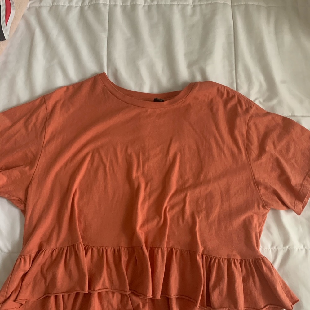 Flowy Coral Shirt